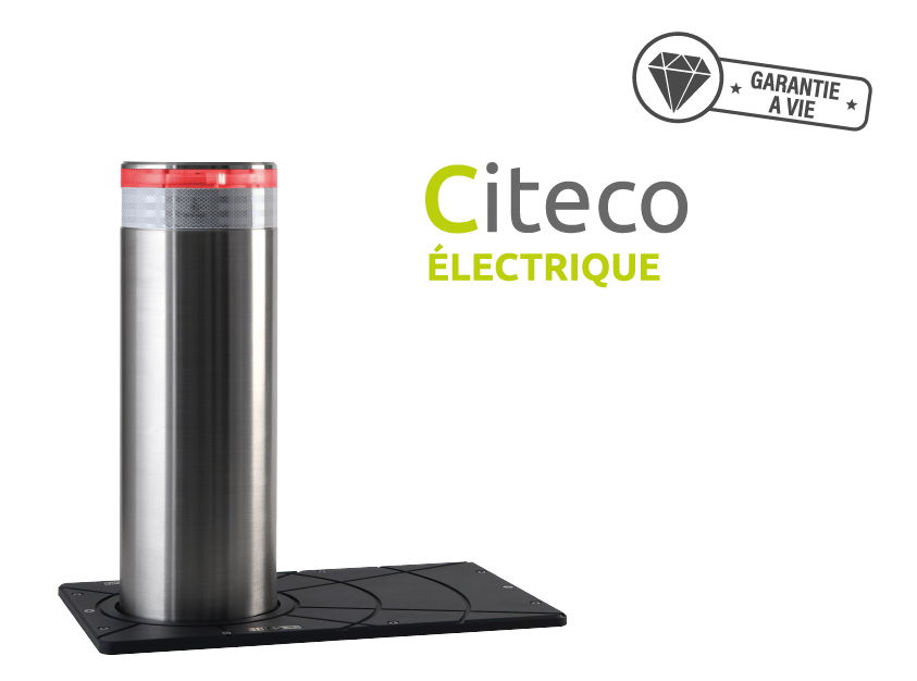 Citeco_Plan de travail 1 Borne escamotable électrique Citeco