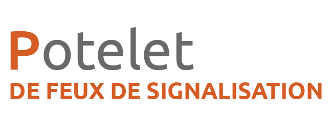 Potelet feux de signalisation