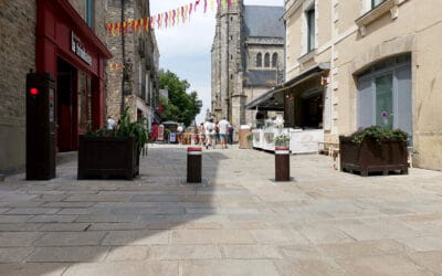 Guérande : Sécurisation des rues piétonnes
