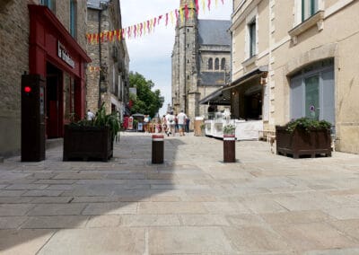 Guérande : Sécurisation des rues piétonnes