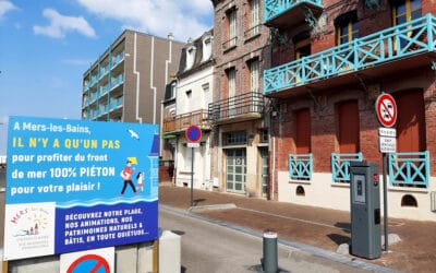 Mers-Les-Bains : Piétonnisation du front de Mer