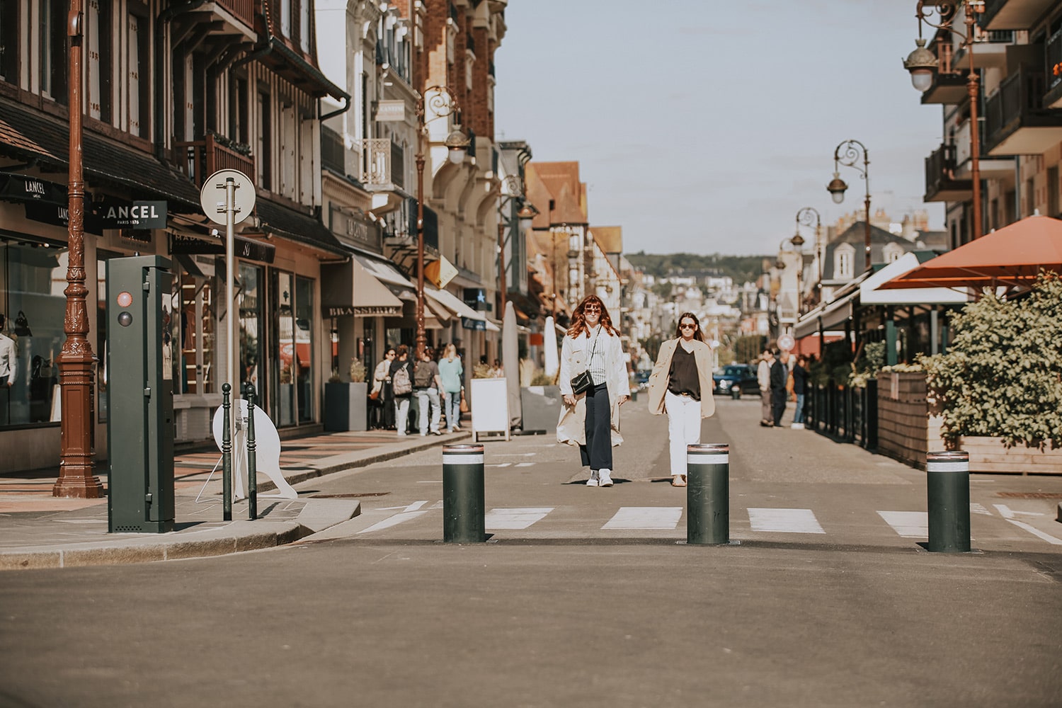 Photo APRES - Rue Eugène COLAS Casino Deauville