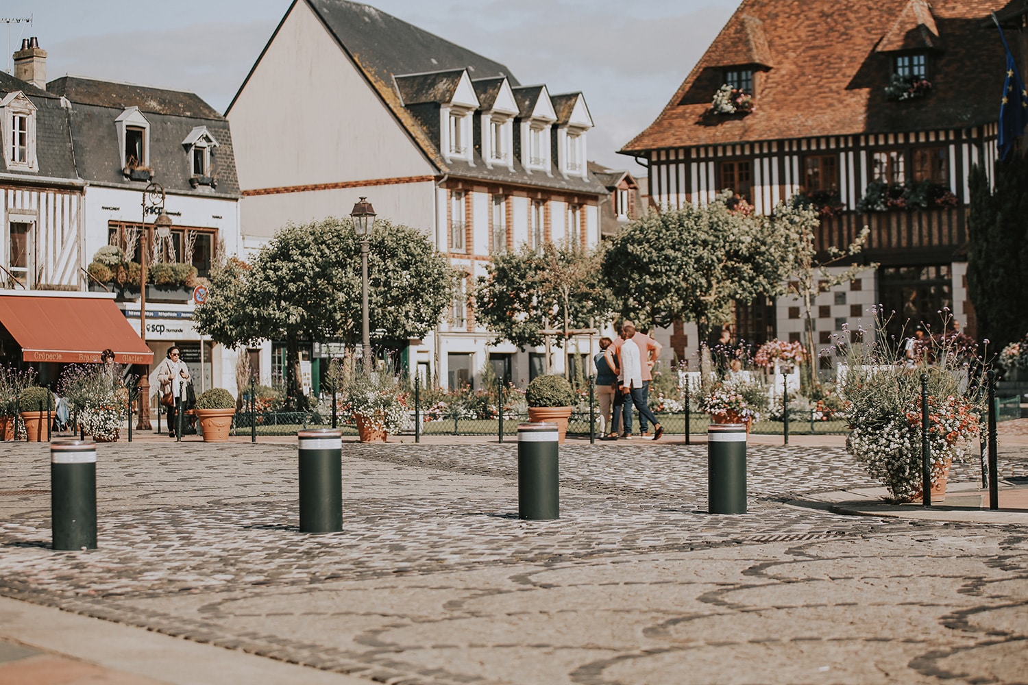 Photo APRES - Rue Eugène COLAS Deauville